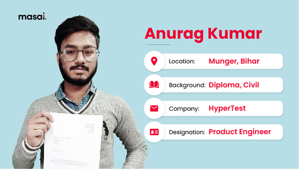 How a Civil Engineer turned into a Software Developer - Anurag's Story
