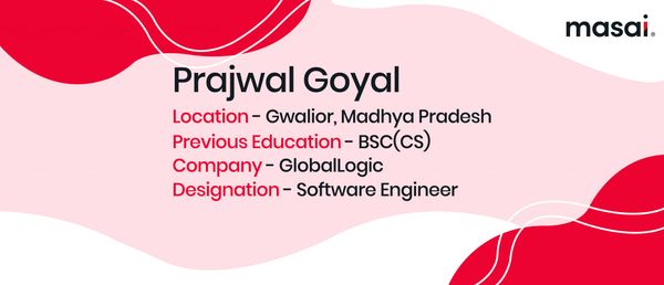 Prajwal became a Software Engineer with a Pay after Placement program