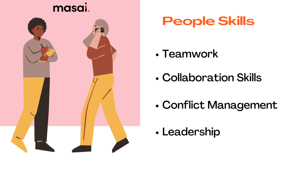 People skills - two people working together